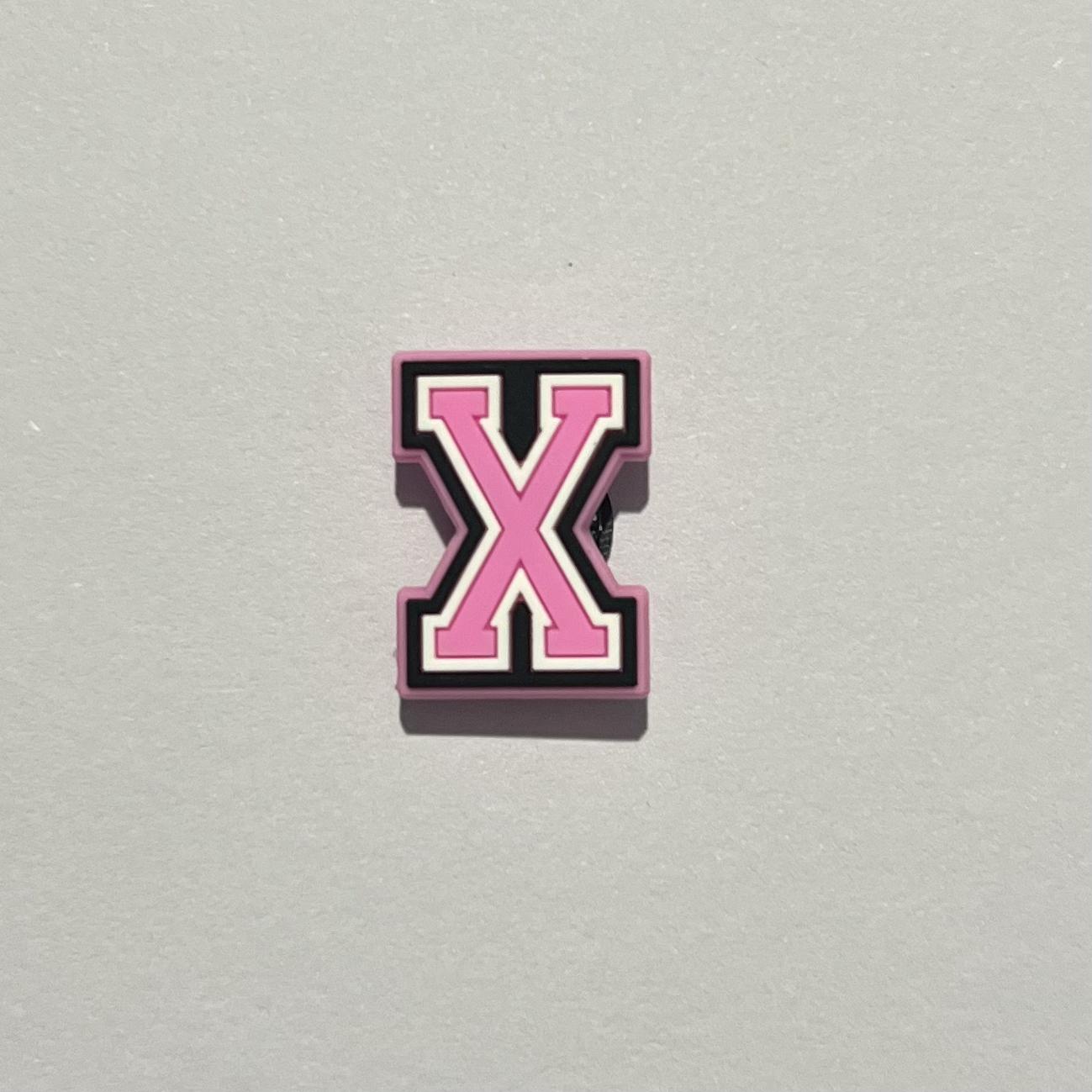 Pink Alphabets Shoe Charms for Crocs - Australia Stock
