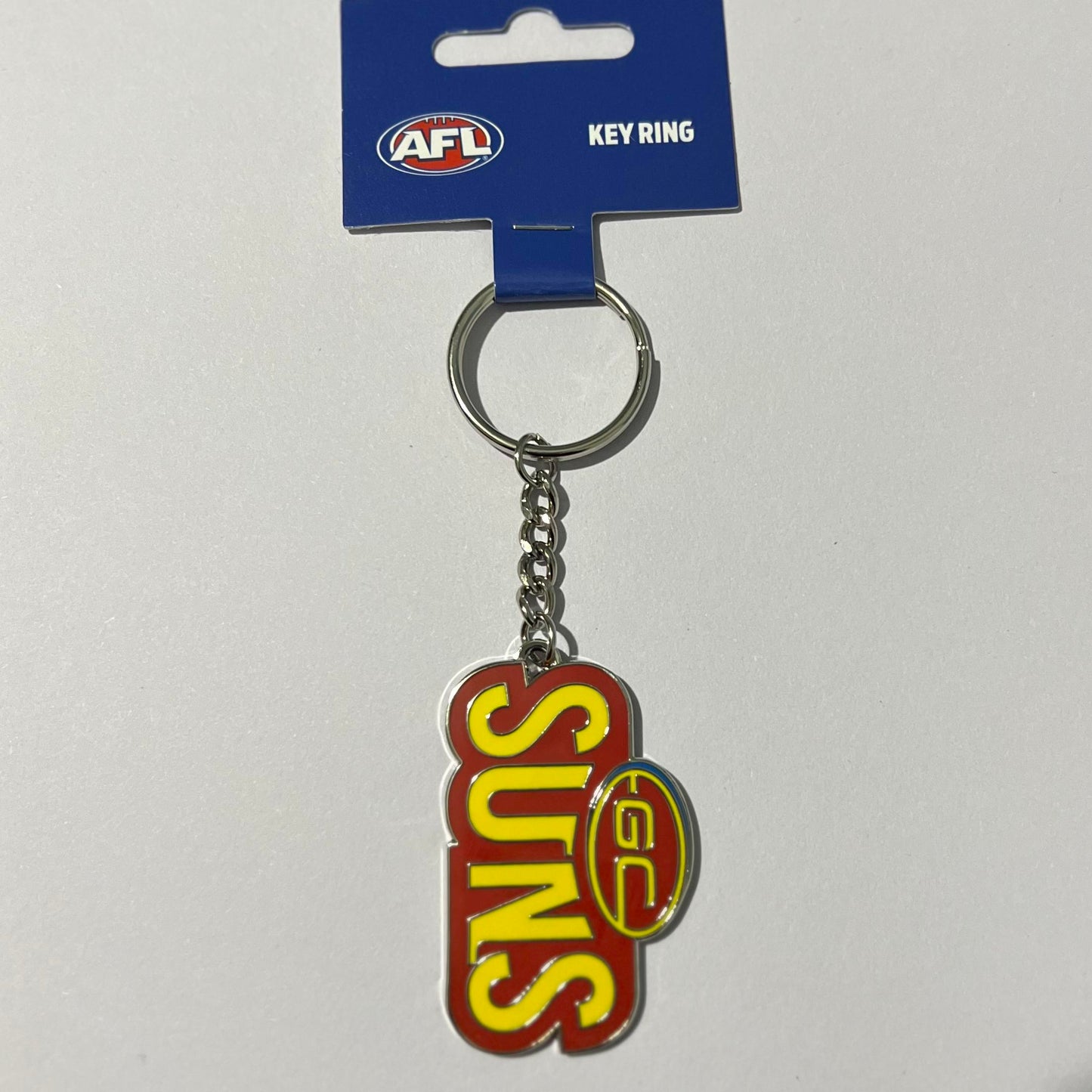 AFL Teams Logo Merchandise Metal Keychain Official AFL Licensed Merchandise