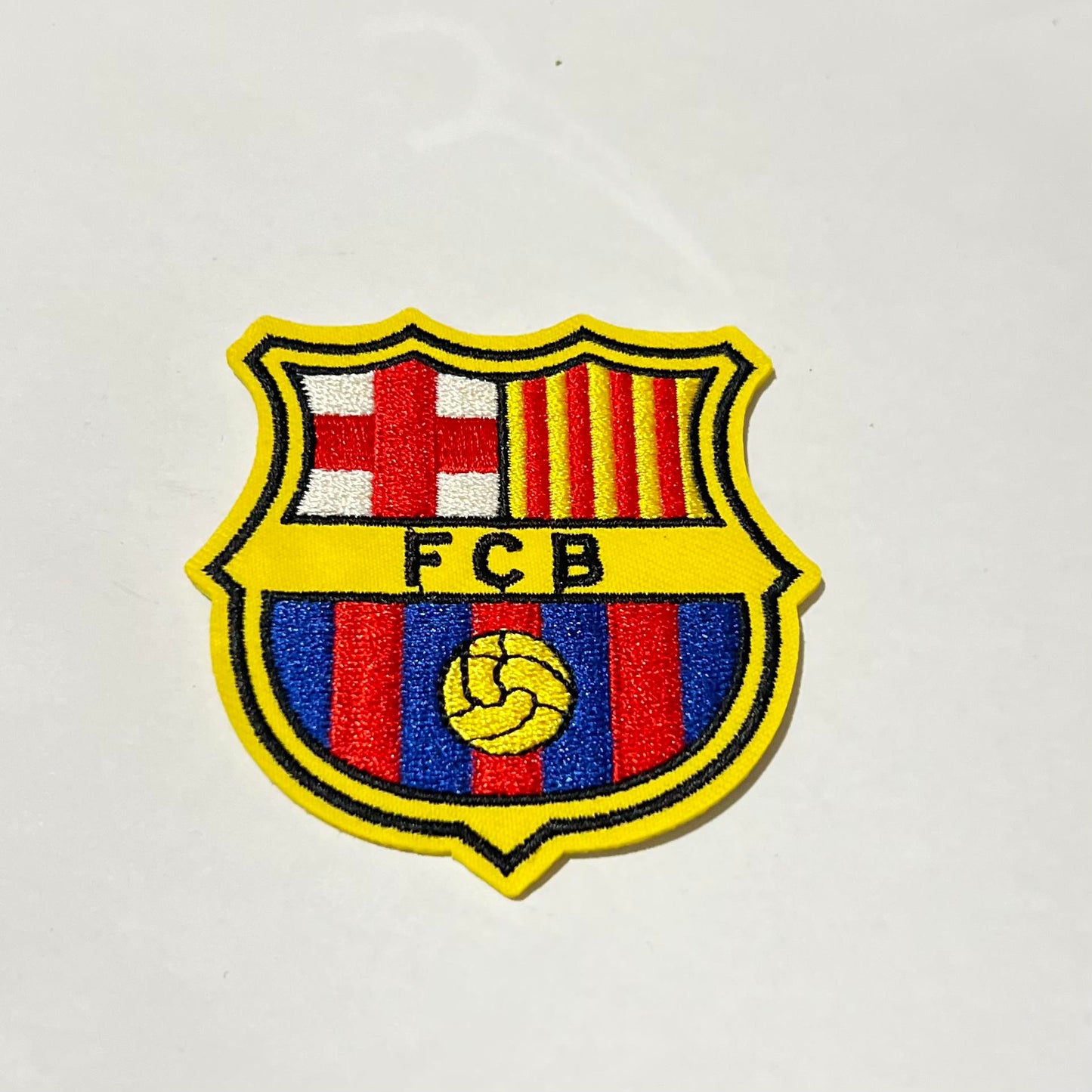 Soccer Club Logo Embroidered Badges – Iron-On Fabric Patches for Bags, Hats, Shoes & More