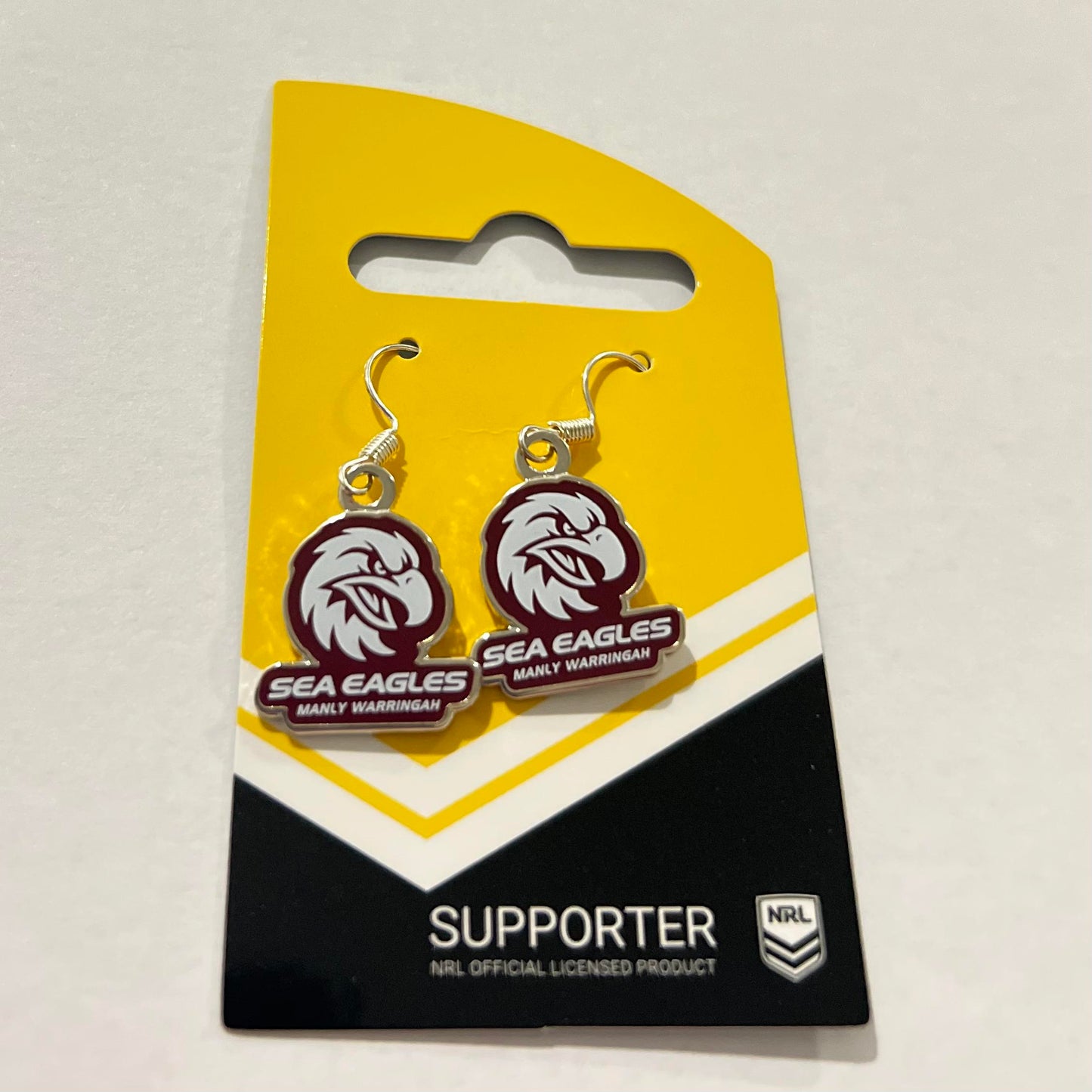 NRL Team Earrings – Official Licensed NRL Merchandise – Support Your Team in Style!