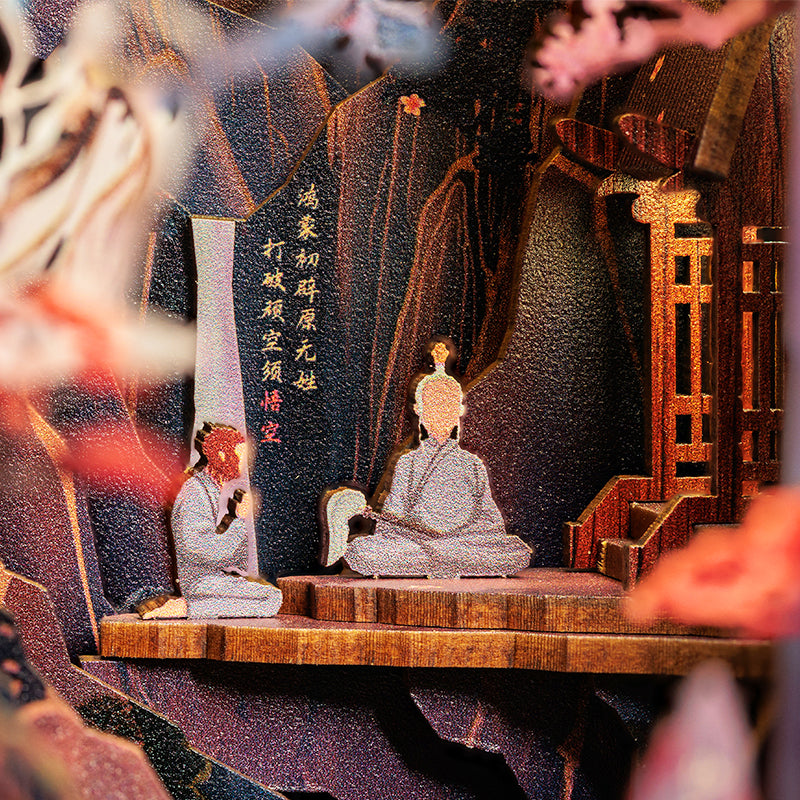 Cutebee The Legend of WUKONG DIY Book Nook Kit – Miniature Dollhouse