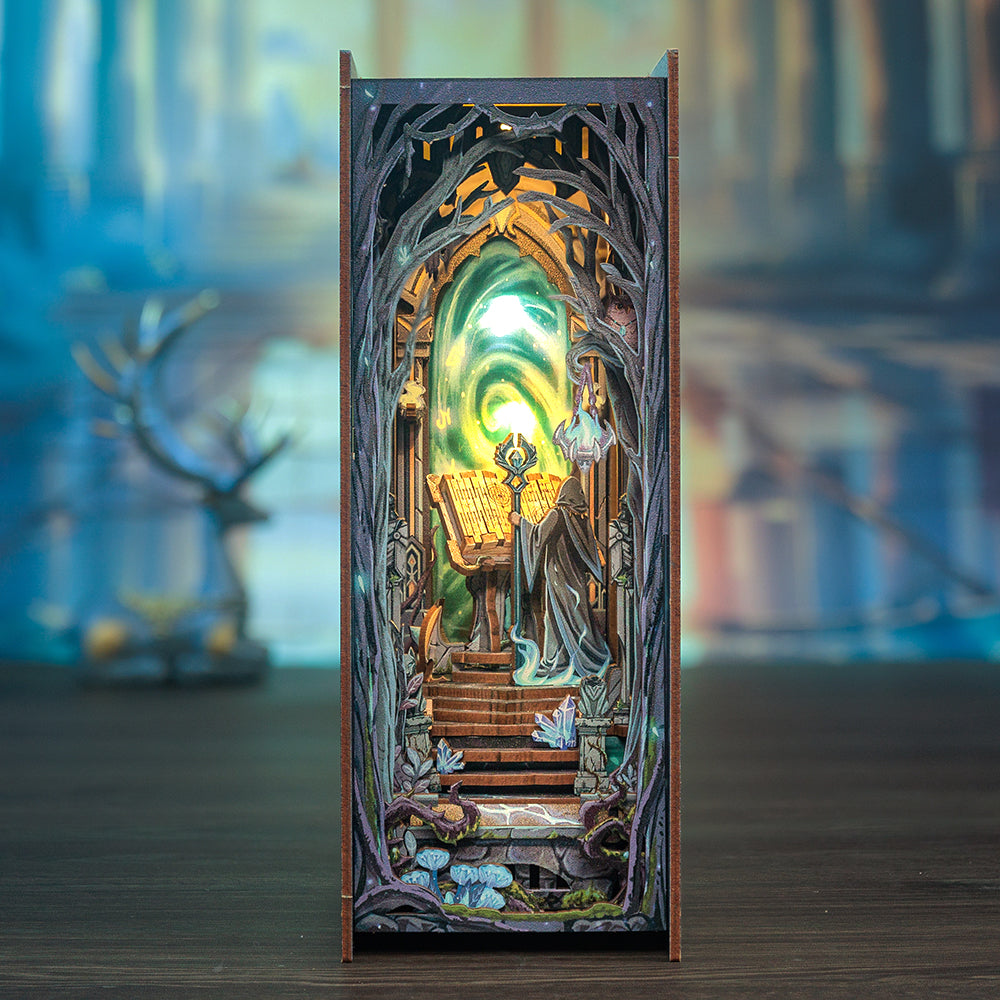 Cutebee The Gate of Wonderland DIY Book Nook Kit – Miniature Dollhouse