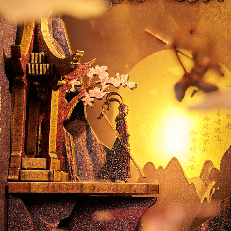Cutebee The Legend of WUKONG DIY Book Nook Kit – Miniature Dollhouse