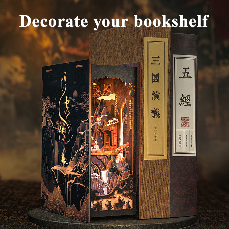 Cutebee The Legend of WUKONG DIY Book Nook Kit – Miniature Dollhouse