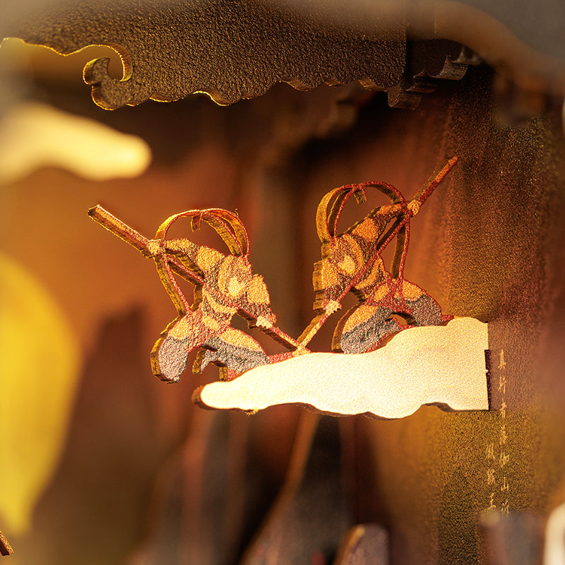 Cutebee The Legend of WUKONG DIY Book Nook Kit – Miniature Dollhouse