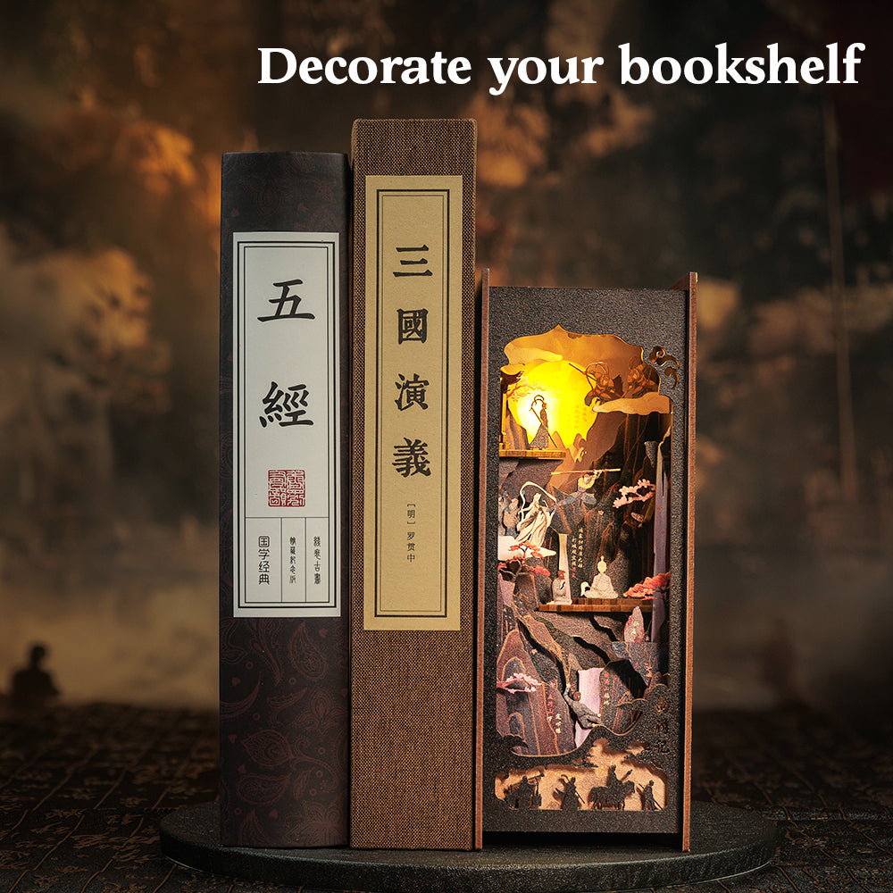 Cutebee The Legend of WUKONG DIY Book Nook Kit – Miniature Dollhouse