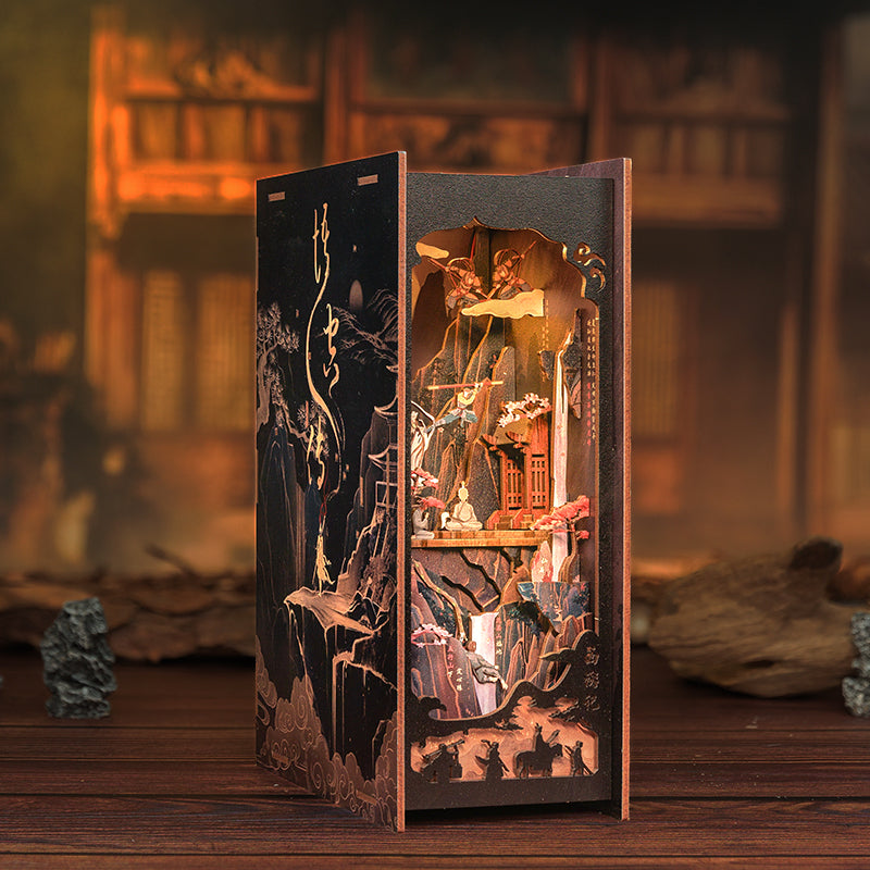 Cutebee The Legend of WUKONG DIY Book Nook Kit – Miniature Dollhouse