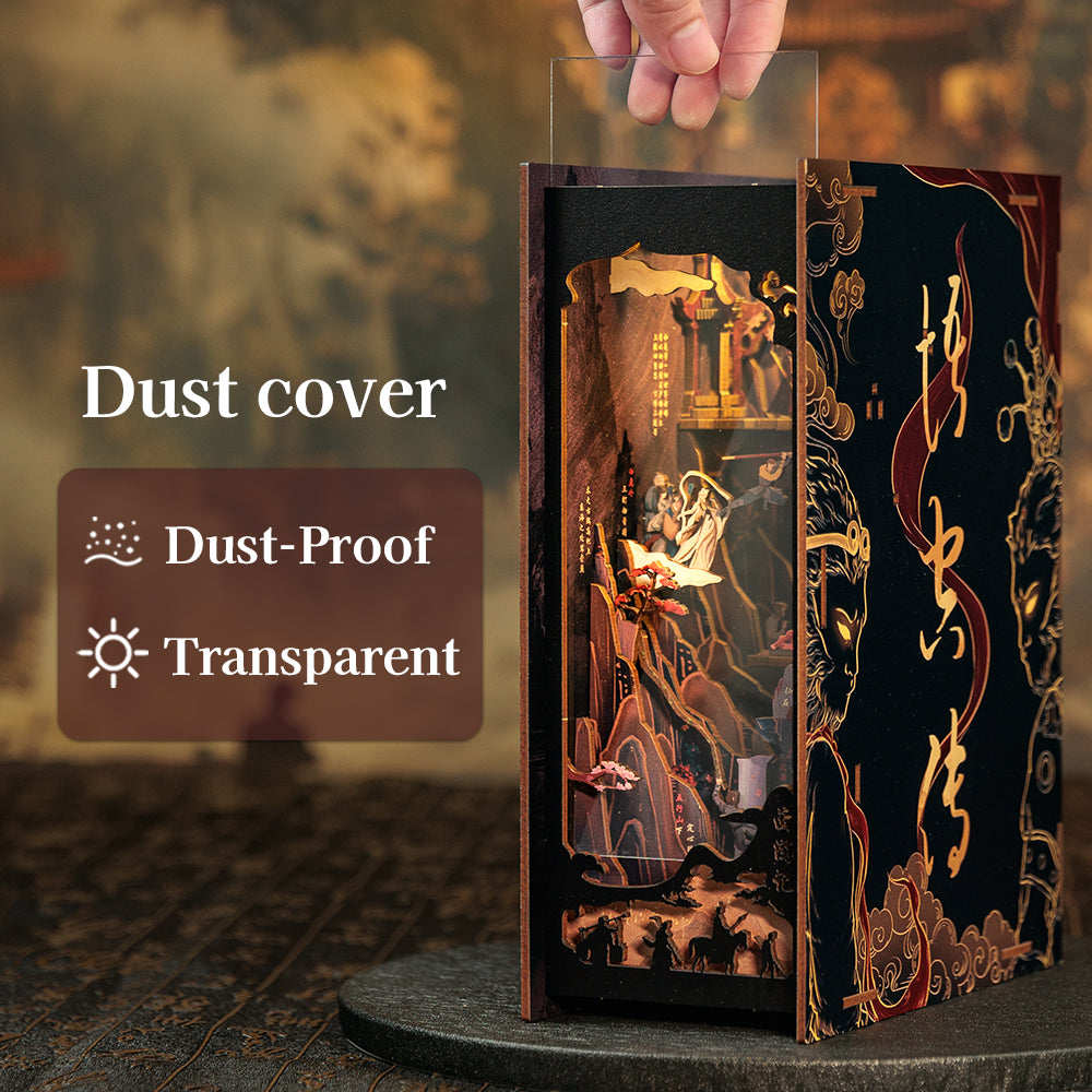 Cutebee The Legend of WUKONG DIY Book Nook Kit – Miniature Dollhouse