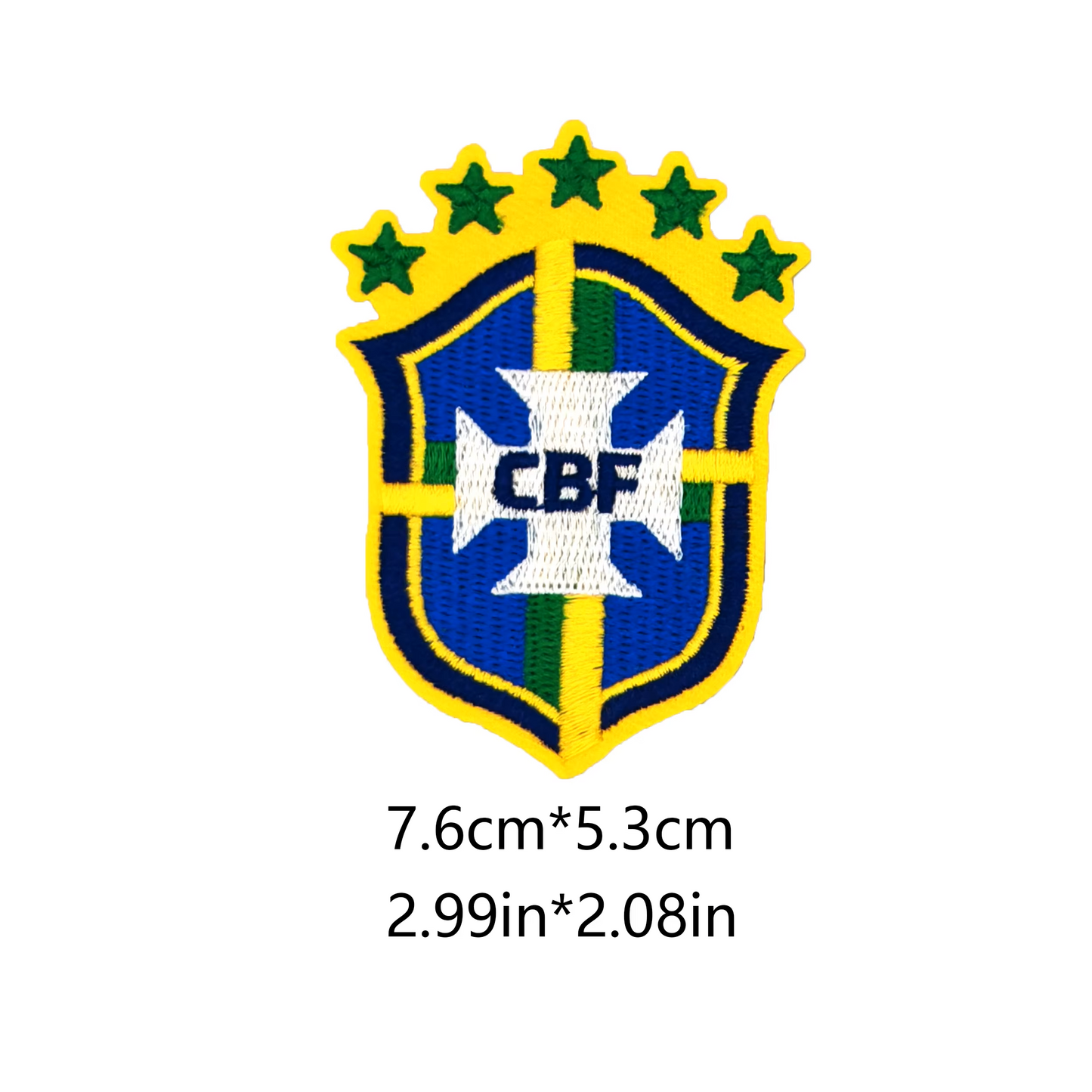 Soccer Team LOGO self-adhesive Embroidery iron-on patch- Australia Stock