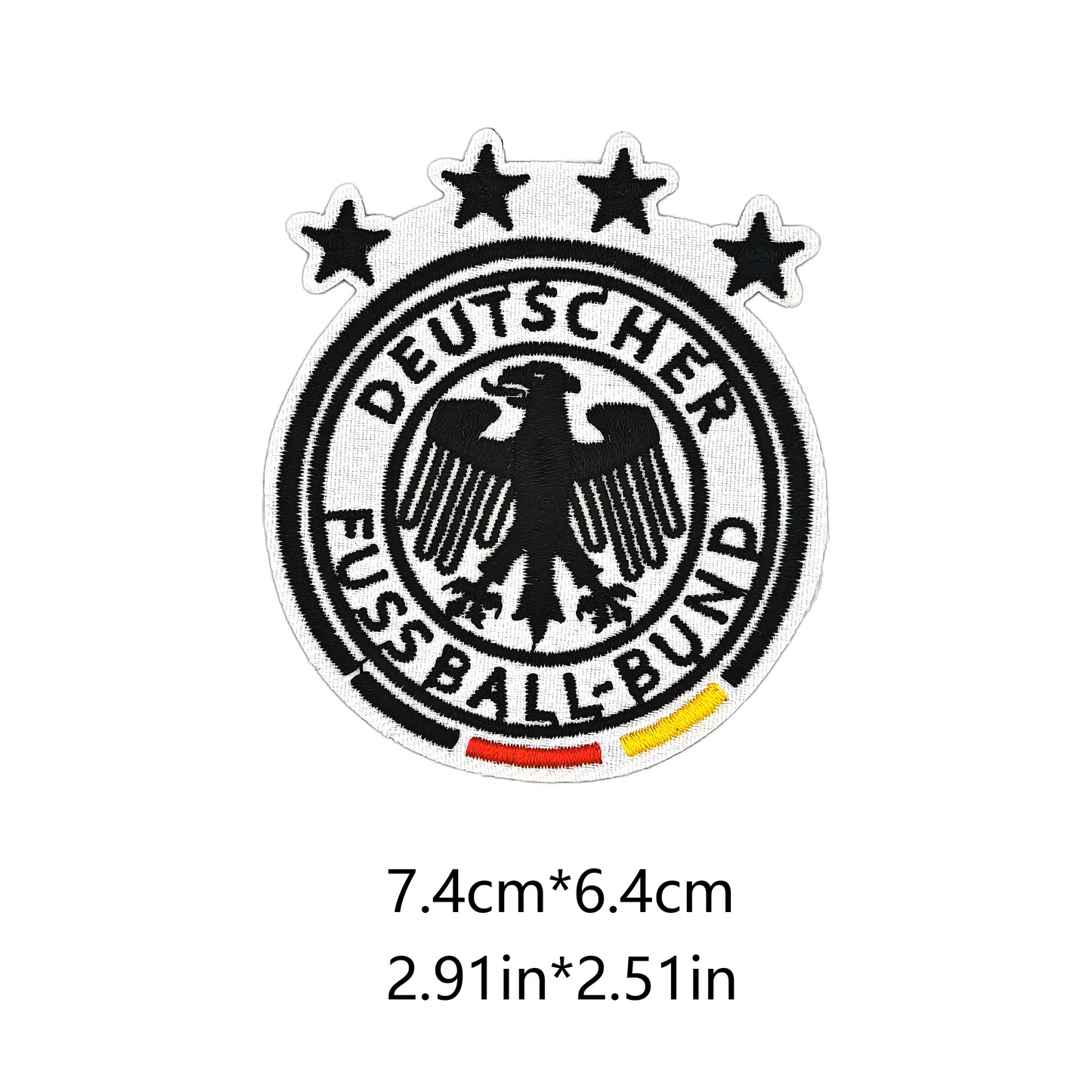 Soccer Team LOGO self-adhesive Embroidery iron-on patch- Australia Stock