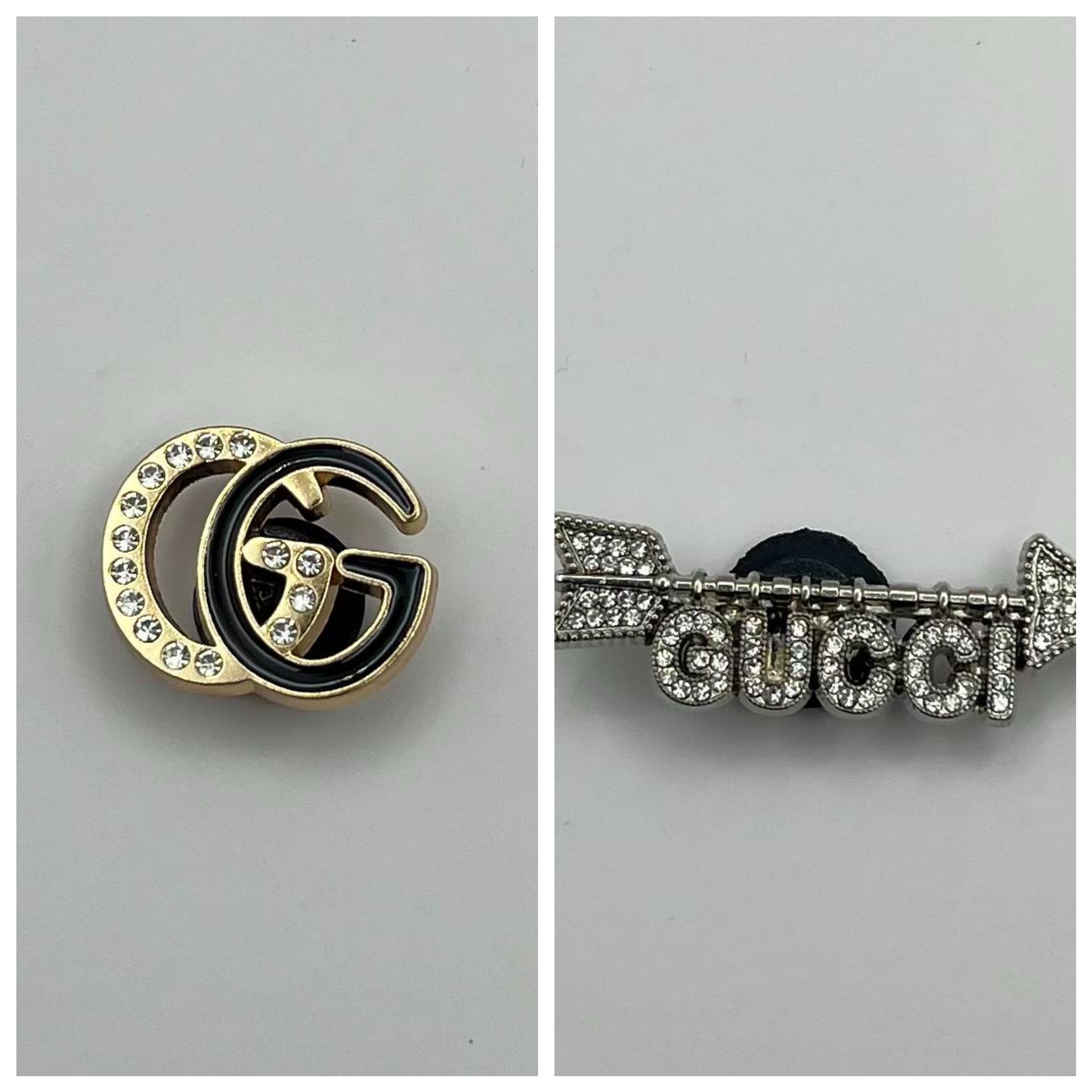 Favorite Gucci Metal Shoe Charms for Crocs - Australia Stock