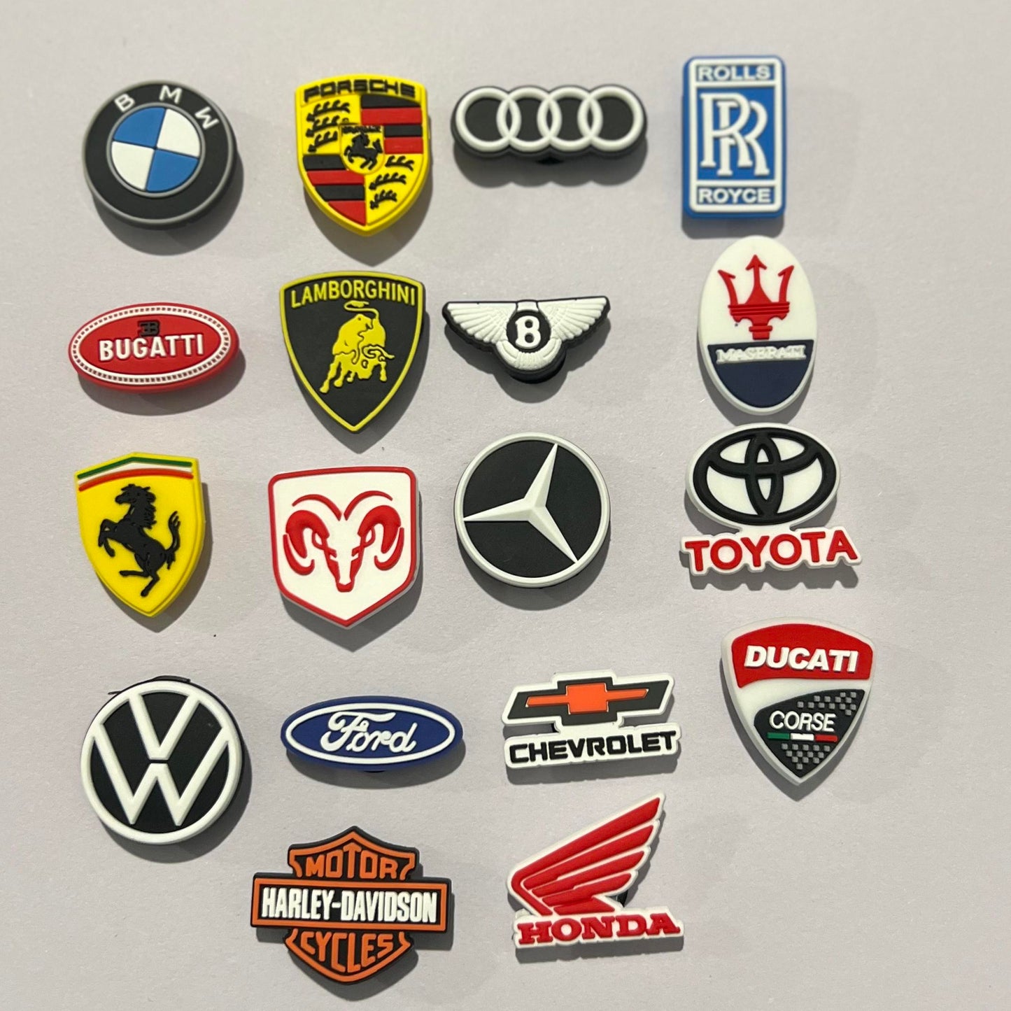 Favorite Motor Shoe Charms for Crocs - Australia Stock