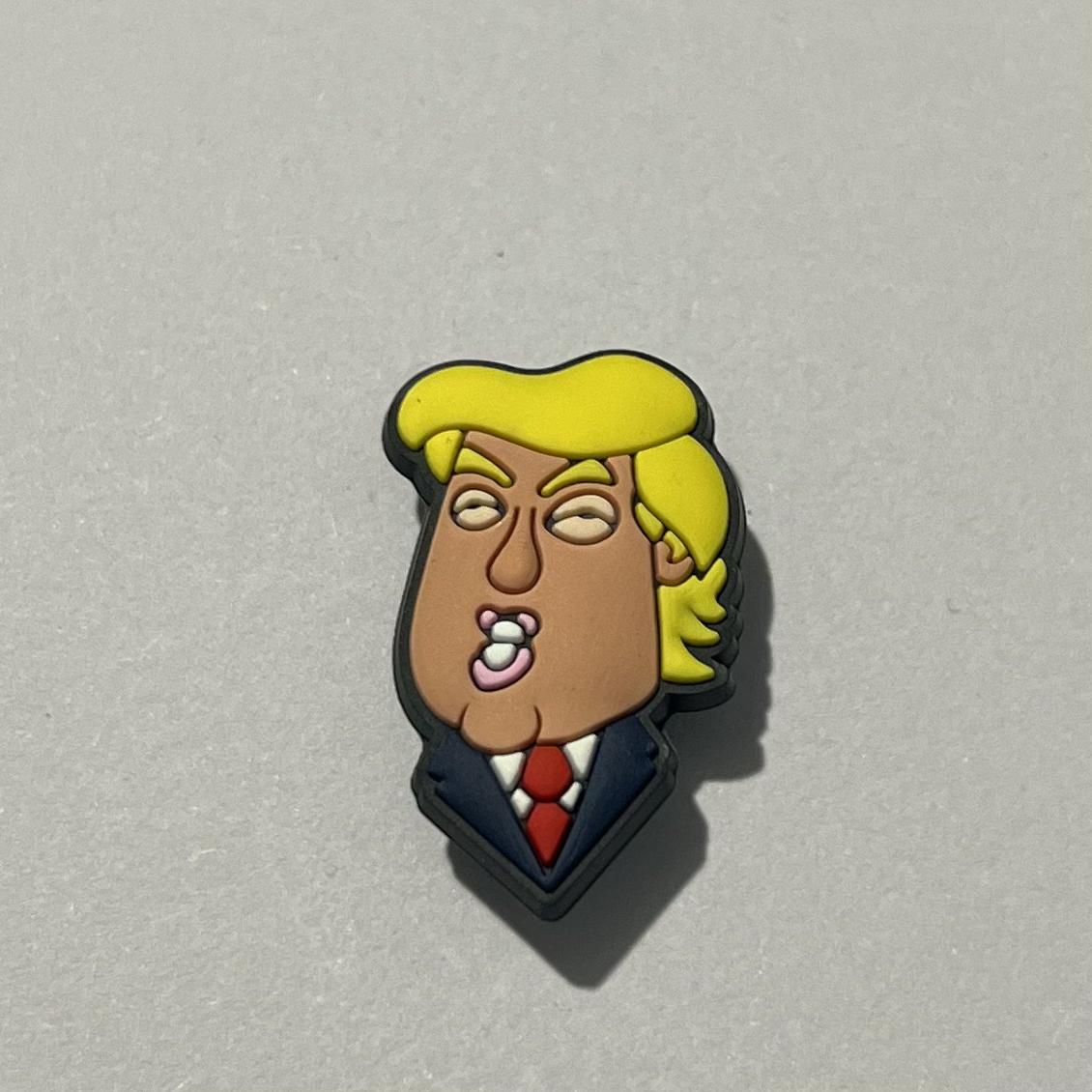 Donald J Trump Shoe Charms for Crocs - Australia Stock