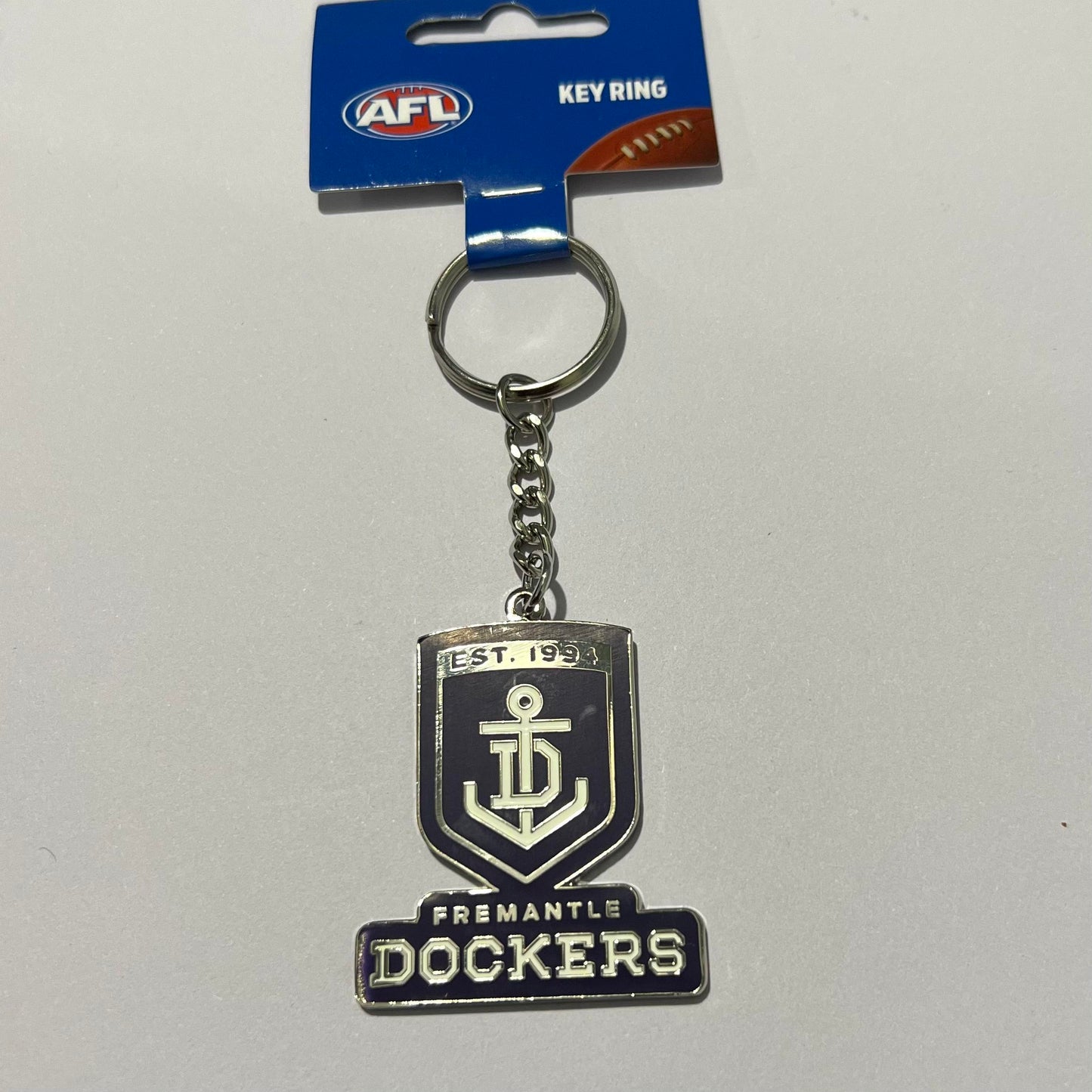 AFL Teams Logo Merchandise Metal Keychain Official AFL Licensed Merchandise