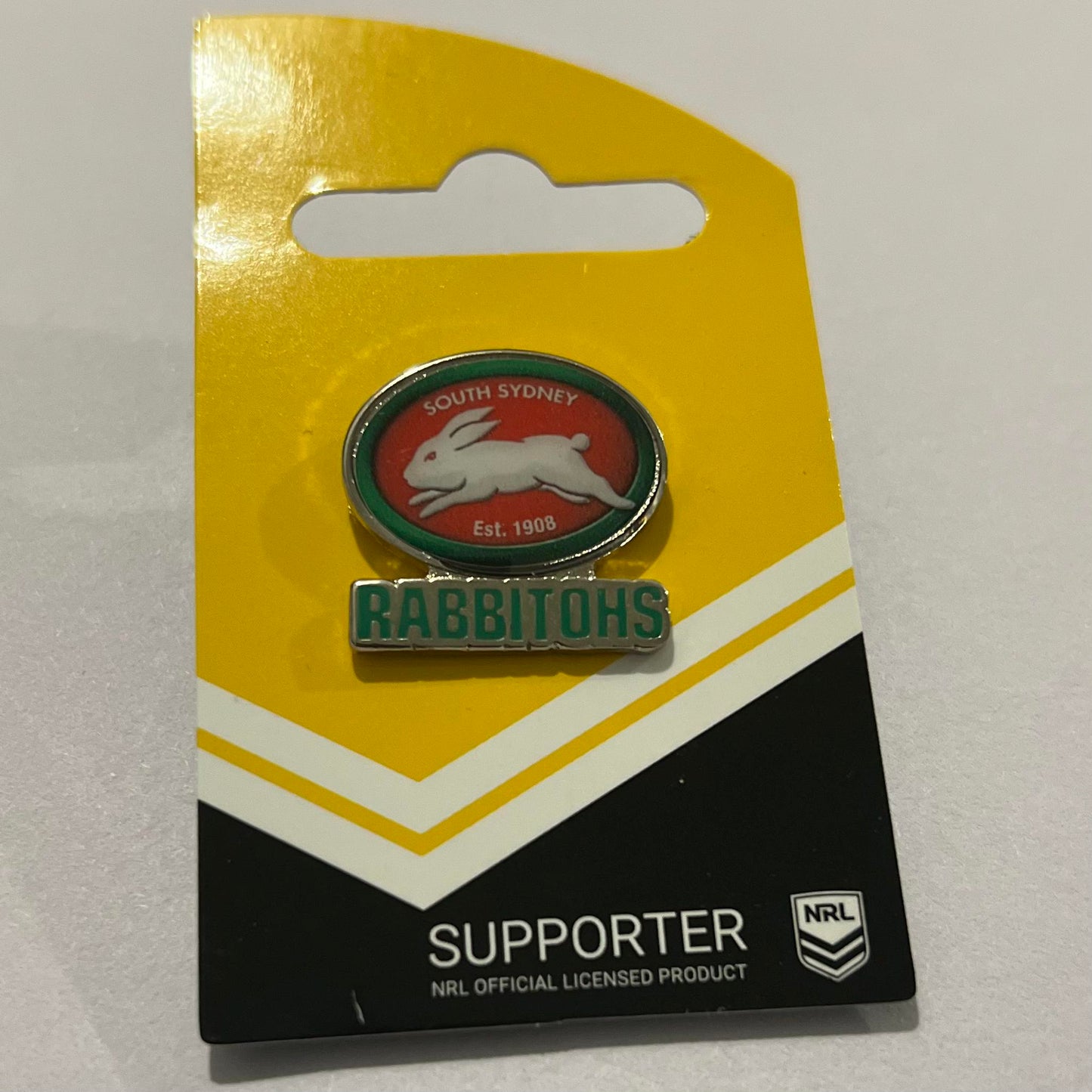 NRL Teams Logo Pin Badge Official NRL Licensed Merchandise