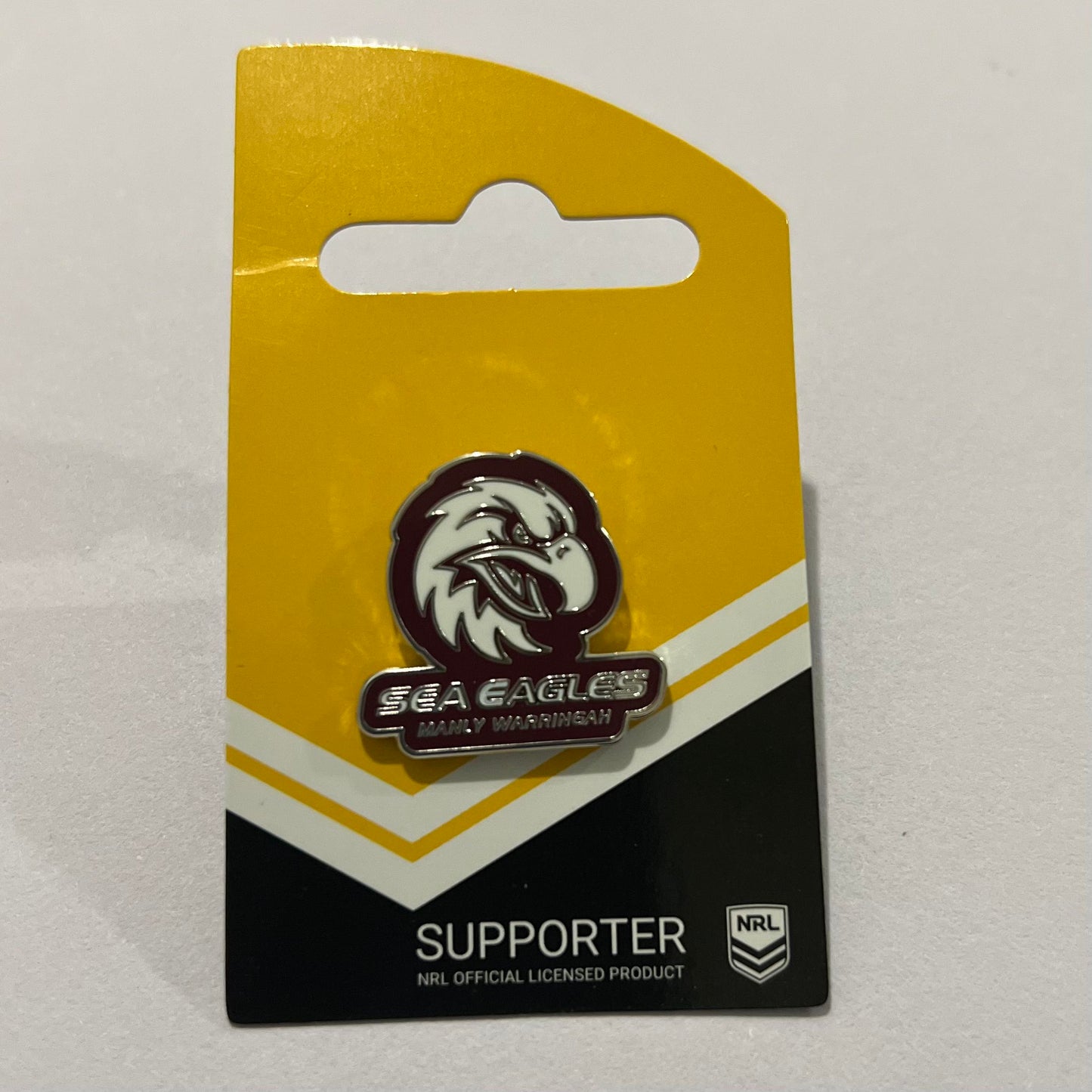 NRL Teams Logo Pin Badge Official NRL Licensed Merchandise