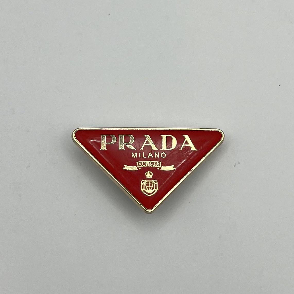 Favorite PRADA Metal Shoe Charms for Crocs - Australia Stock