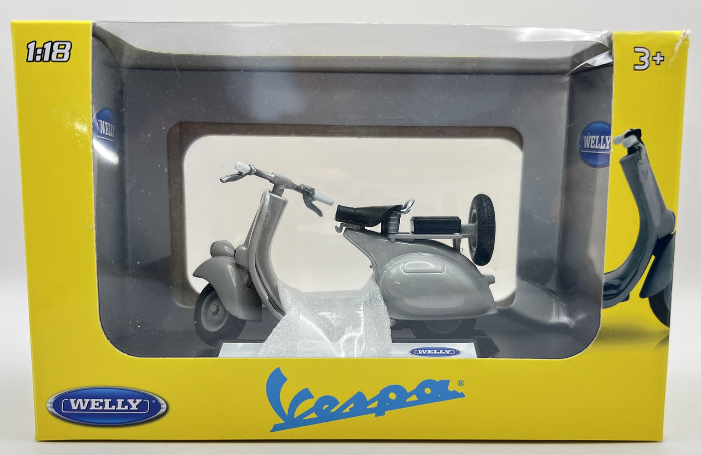 WELLY 1:18 Vespa 1953 125CC Scooter Bike Diecast Motorcycle - Australia Stock