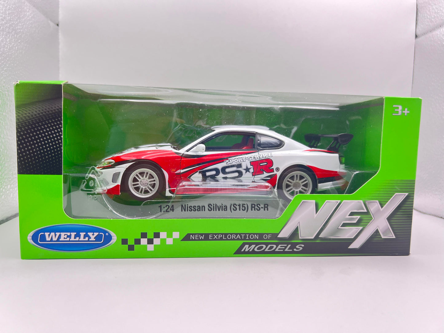 WELLY 1:24 Nissan Silvia S-15 RS-R Diecast - Australia Stock