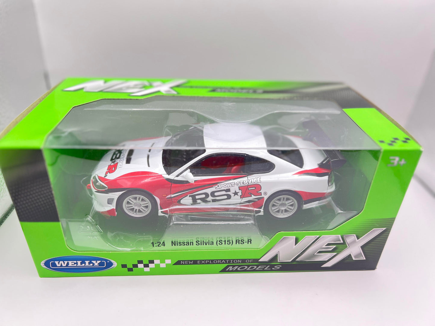 WELLY 1:24 Nissan Silvia S-15 RS-R Diecast - Australia Stock