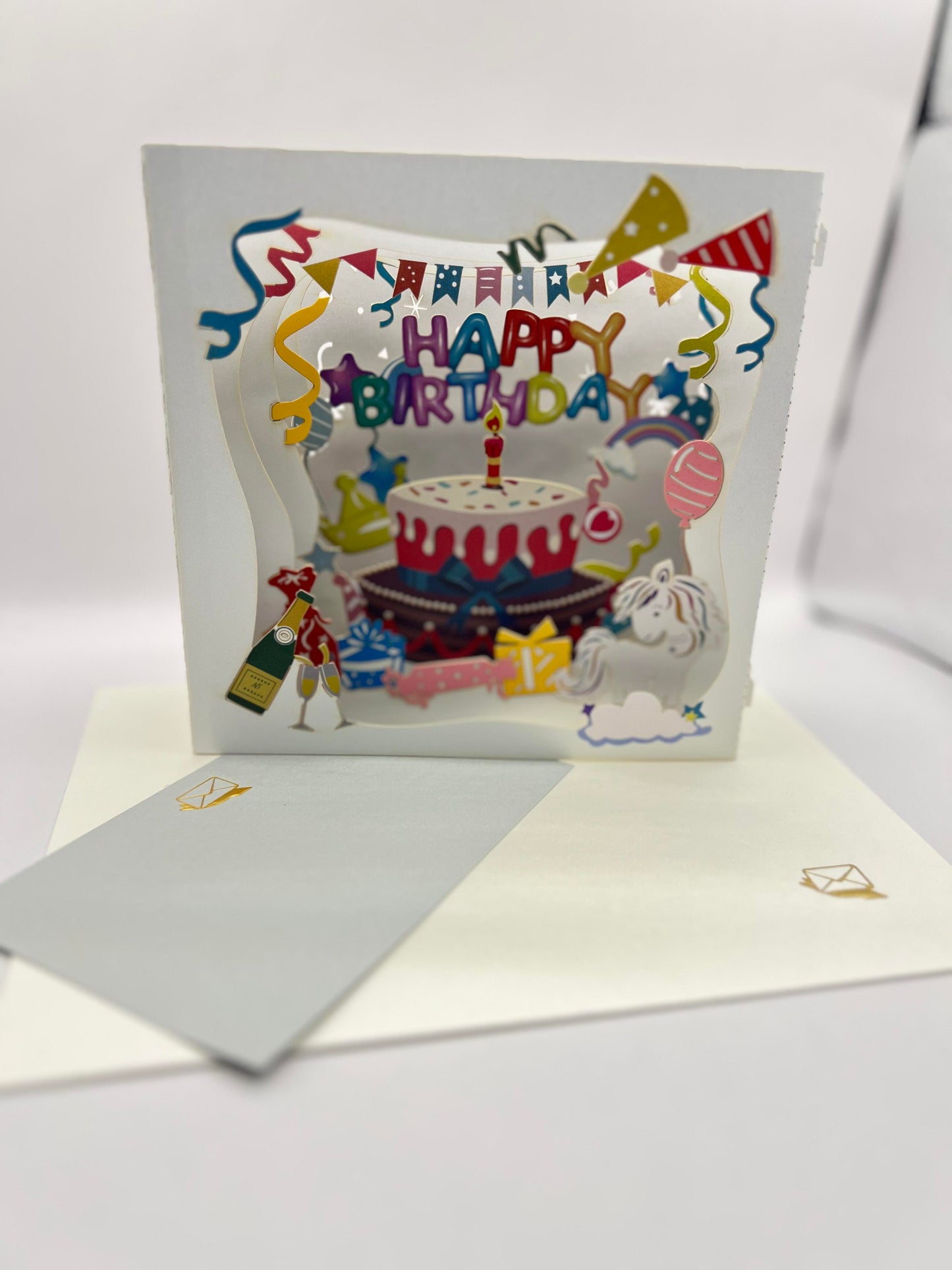 3D Pop Up Greeting Cards - Australia Stock