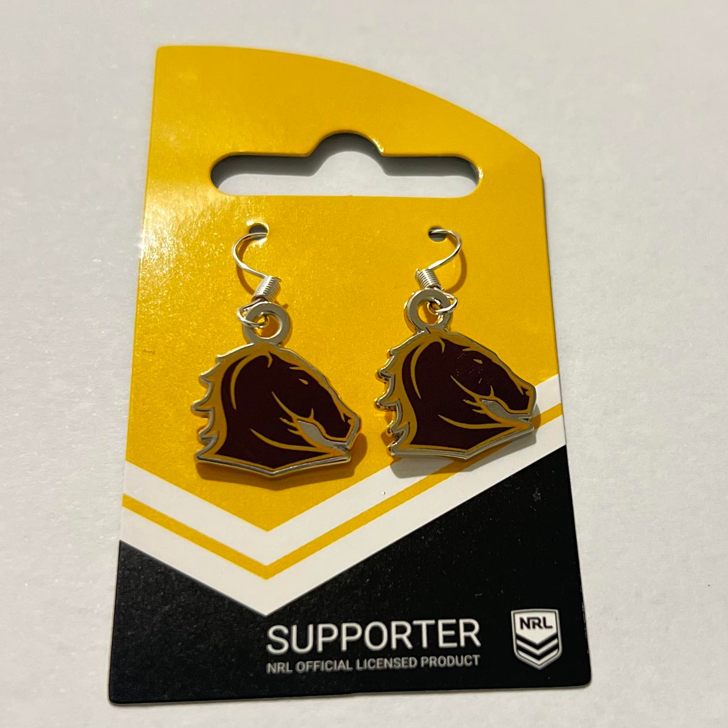 NRL Team Earrings – Official Licensed NRL Merchandise – Support Your Team in Style!