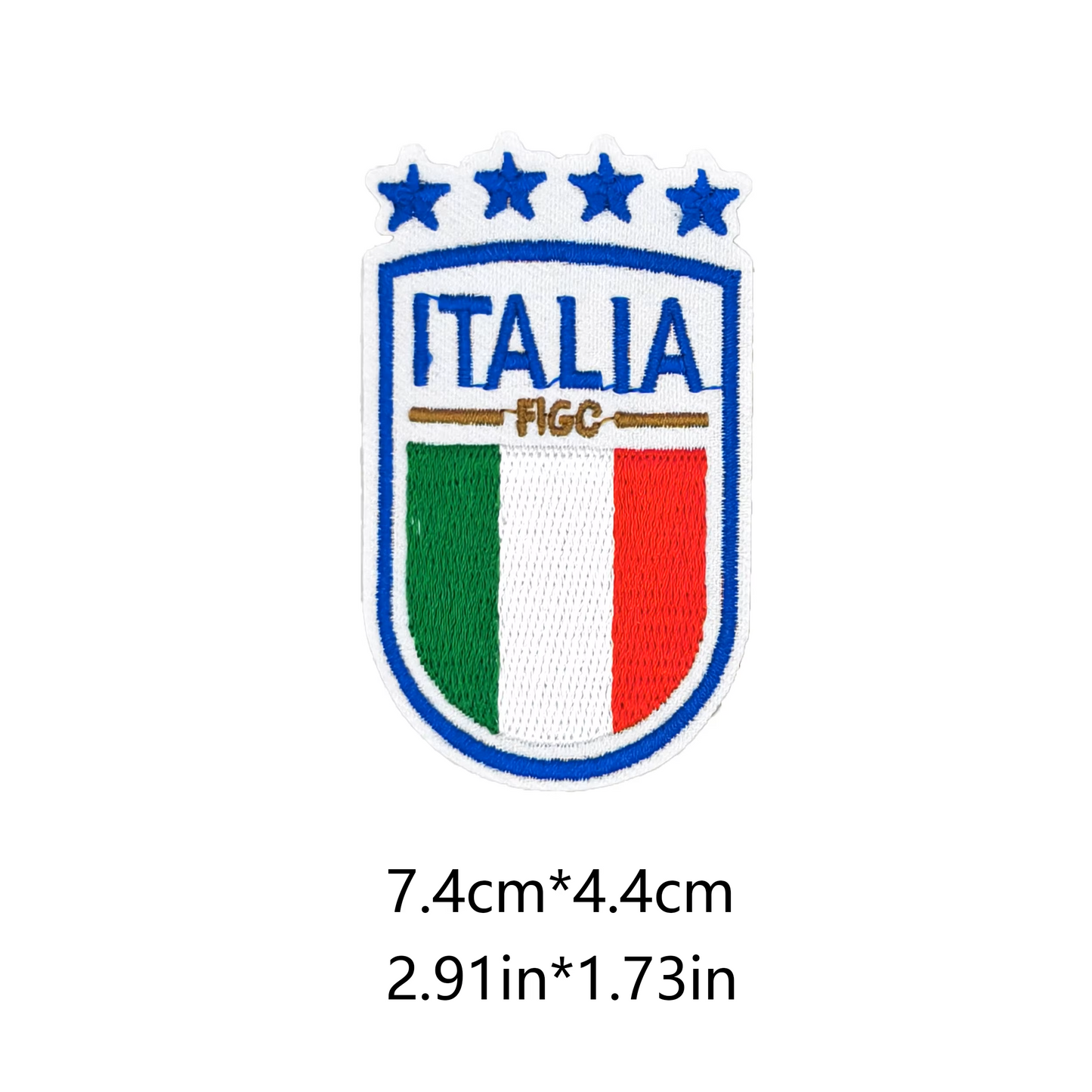 Soccer Team LOGO self-adhesive Embroidery iron-on patch- Australia Stock