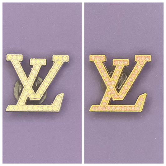 Favorite LV Metal Shoe Charms for Crocs - Australia Stock