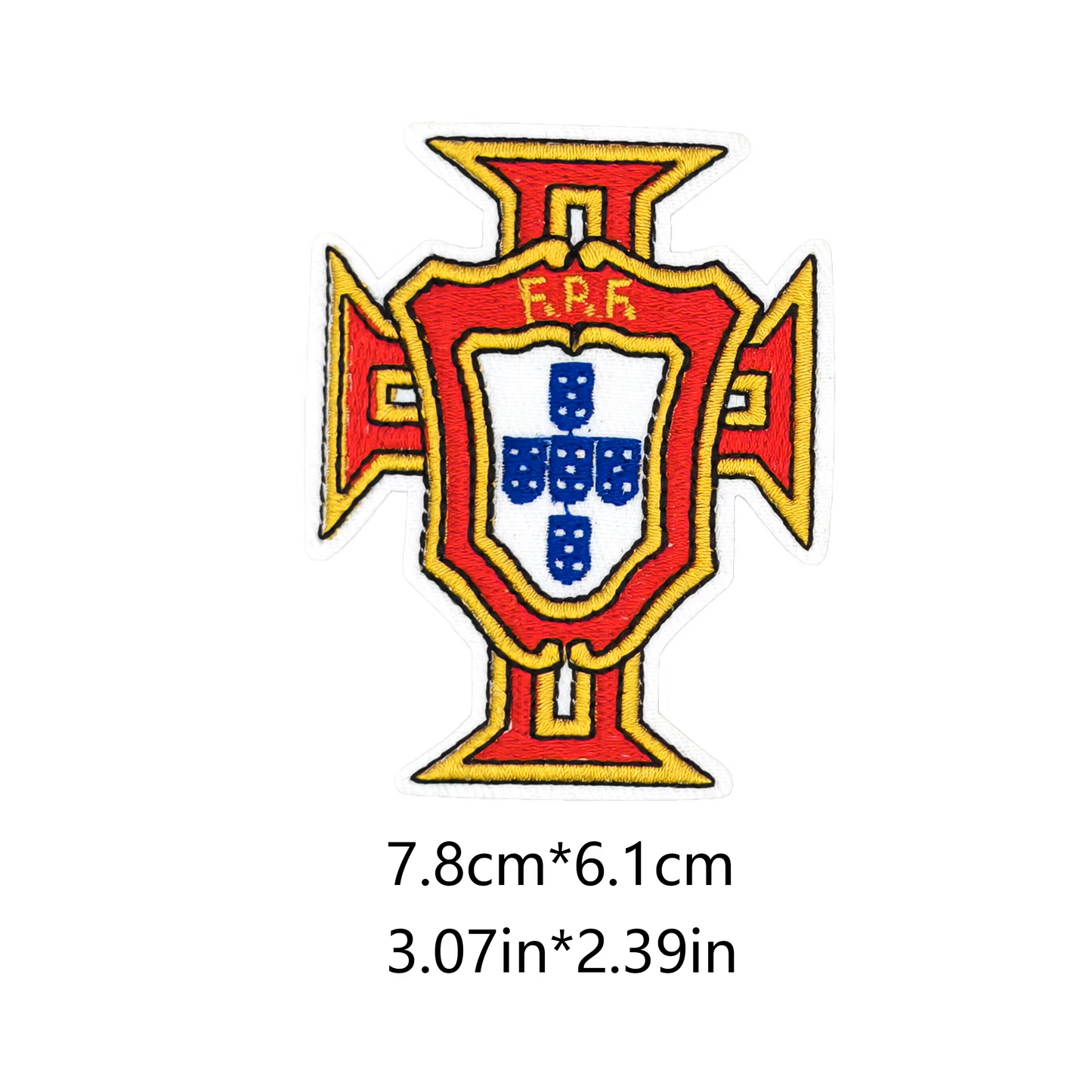 Soccer Team LOGO self-adhesive Embroidery iron-on patch- Australia Stock